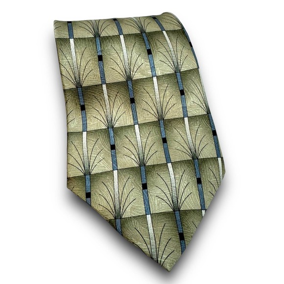 Grateful Dead Other - Grateful Dead 100% Silk Tie It Grows Eleventh Set Green Blue Black 4" Wide